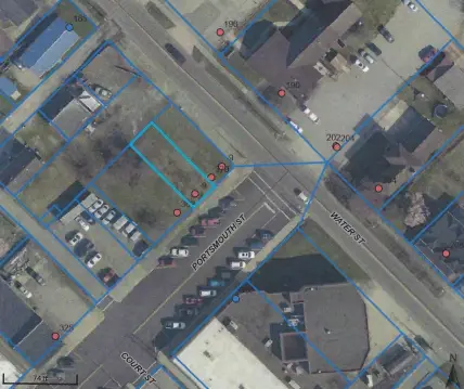 Vacant Land Near County Buildings