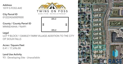 Buildable Duplex Twin Home Lot