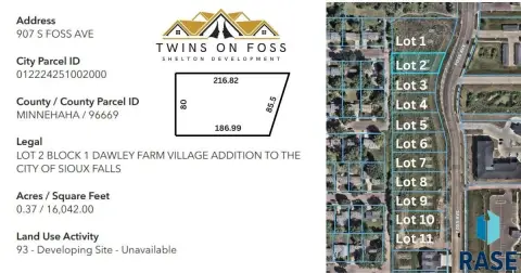 Residential Duplex Buildable Lot