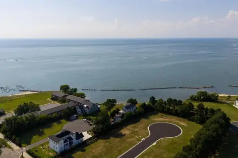 Land Near Sandy Beach