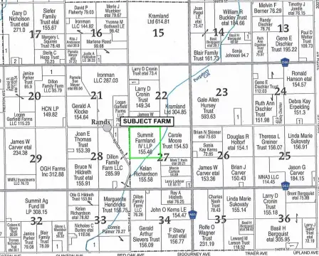 Iowa Farmland Tract for Sale