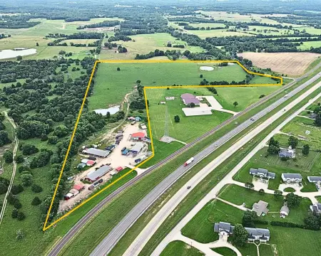 Commercial Land With Multiple Buildings
