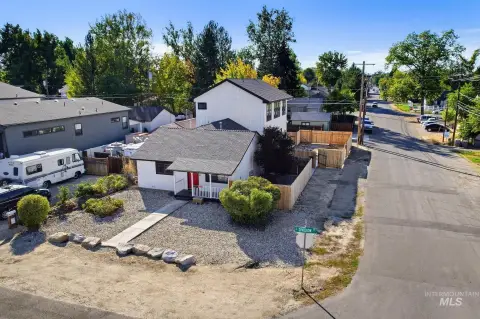 Duplex with Four-Car Garage
