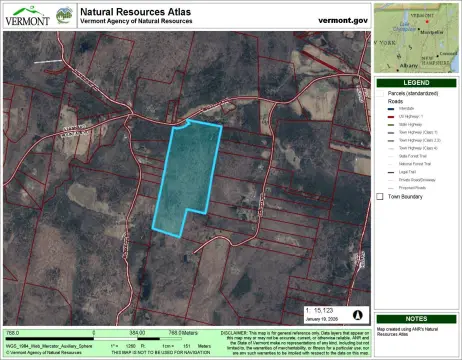 Wheelock Land with Sugar Bush
