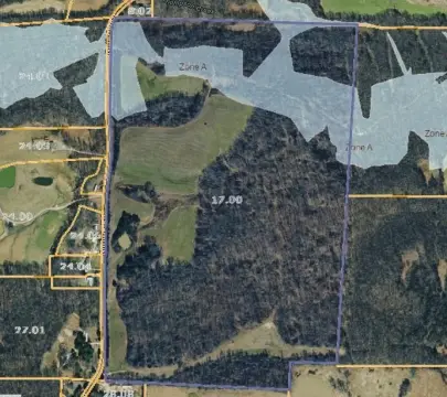 Farm with Timber and Cropland