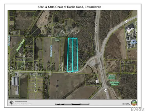 Zoned Industrial-Commercial Land Tract