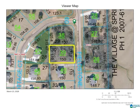 Residential Lot in Springville Community