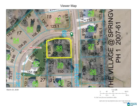 Residential Lots in Springville Community