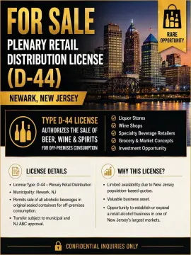 Off-Premises Liquor License