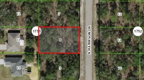 Citrus Springs Buildable Residential Lot