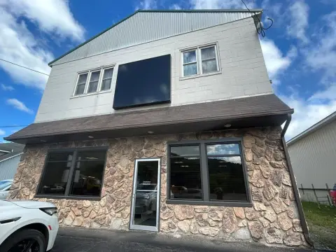 Office Building with Overhead Doors