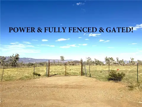 Fenced and Gated Land Parcel