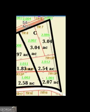 Secluded Land in Cedar Bluff