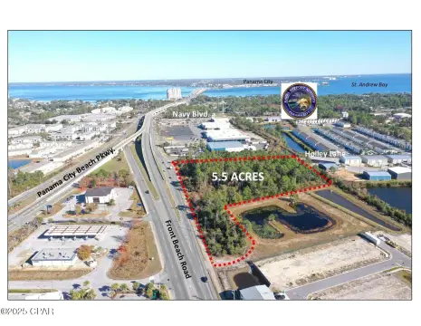 Zoned Commercial Land With Wetlands