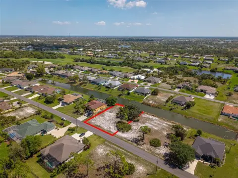 Waterfront Land with Canal Views