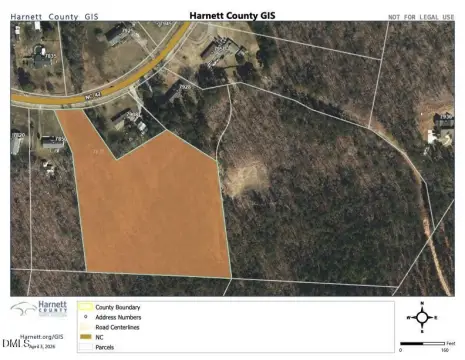 Wooded Land with Road Frontage