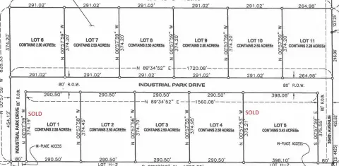 Commercial-Zoned Industrial Land