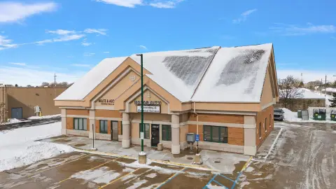Freestanding Office Building with Signage