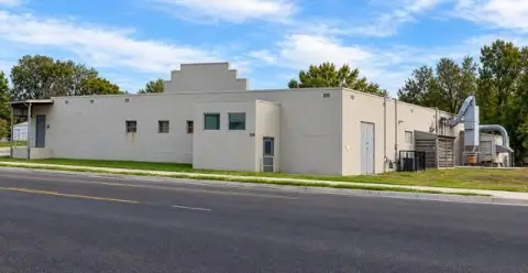 Manufacturing Facility with Storage Building