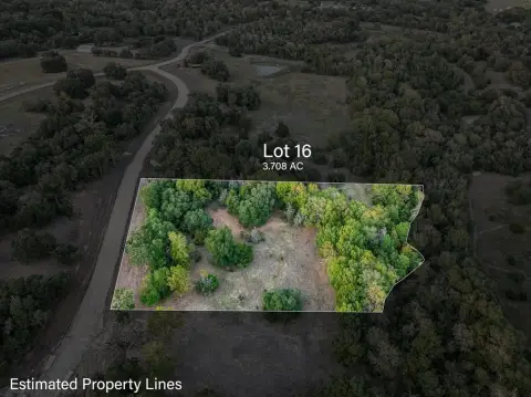 Land with Creek and Trees