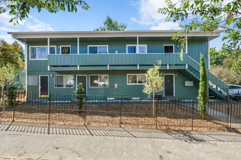 Four-Unit Quadplex with Shared Laundry
