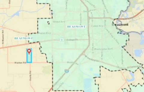 Unrestricted Land Near Beaumont, TX