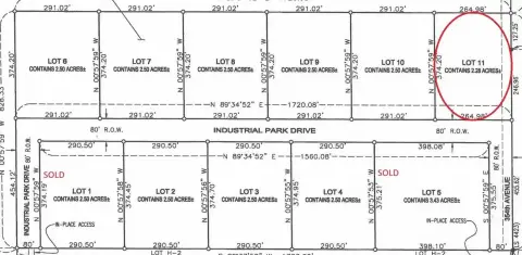 Faulkton Industrial Park Land