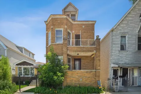 Vintage Brick Multifamily Building