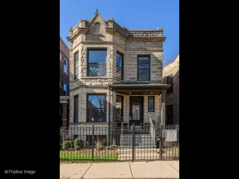 Renovated Greystone in Logan Square