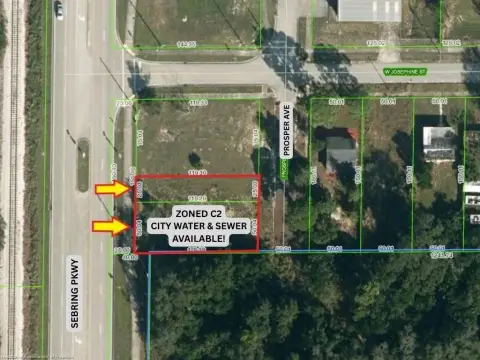 Two-Parcel Commercial Land