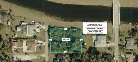 Waterfront Lot in Lehigh Acres