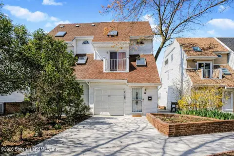 Single-Family Home with Side Entrance