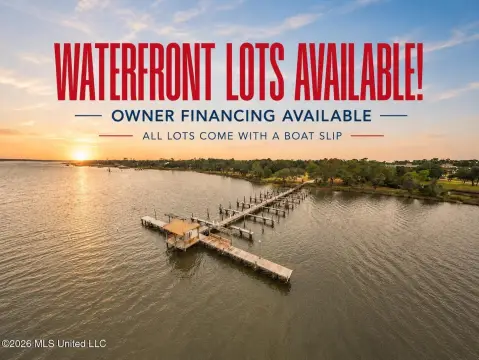Waterfront Lot with Boat Slip