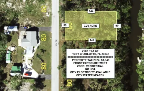 Port Charlotte Canal Lot