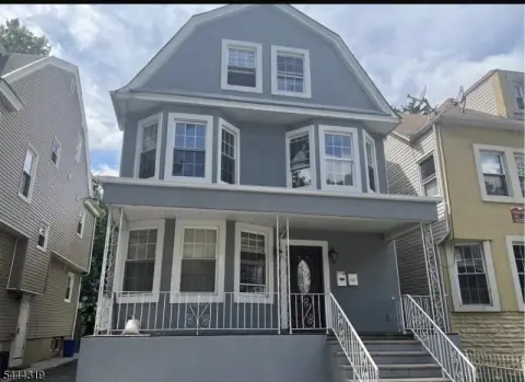 Two-Story Duplex with Stucco Front