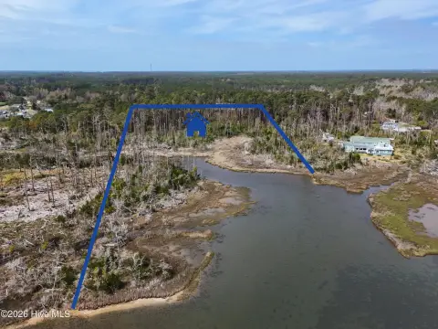 Waterfront Land in Smyrna, NC