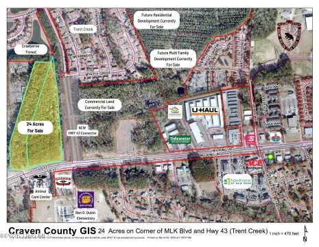 Signalized-Corner Commercial Land
