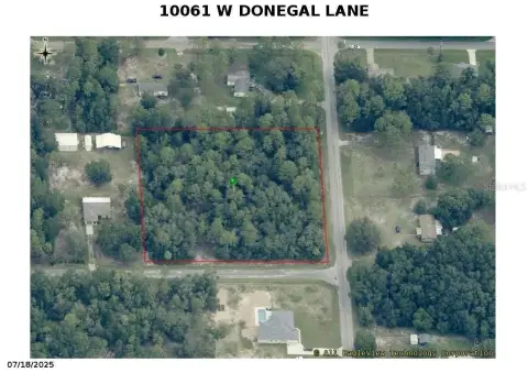 Wooded Residential Land Parcel