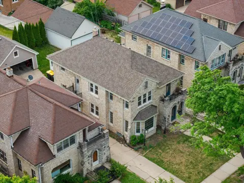 Two-Story Lannon Stone Duplex