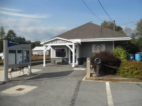 Railroad Depot-Style Retail Space
