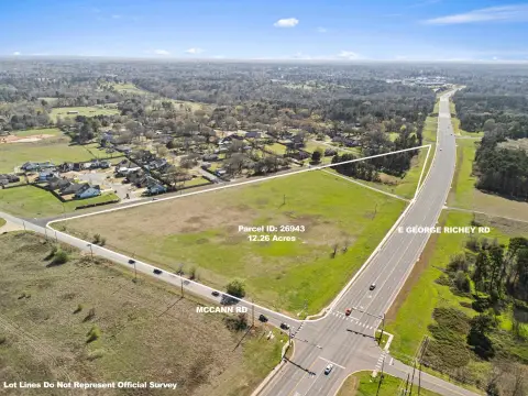 Commercial Land with Three-Sided Frontage