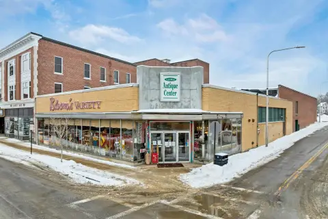 Steel-Frame Storefront Building
