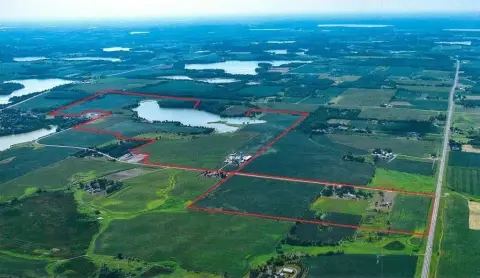 Rare 406 Acres with Lake