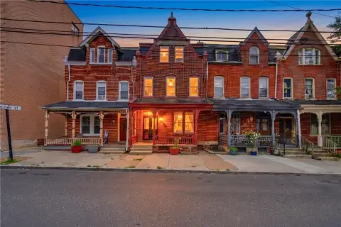 Brick Duplex With Parking
