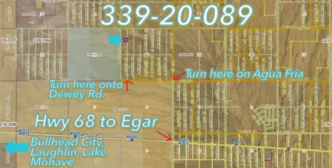 Recreational Desert Land Lot