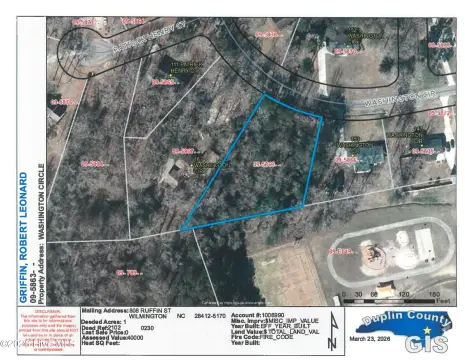 Wooded Homesite Near Wallace School