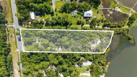 Waterfront Land with Cleared Build Site
