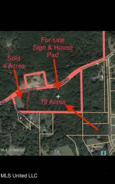 Residential Land in Sarah, MS