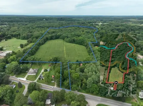 Dowagiac River Waterfront Land