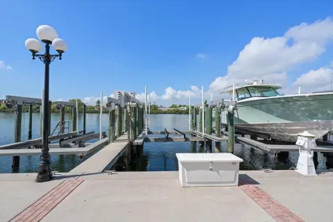 Gated Marina Boat Slip